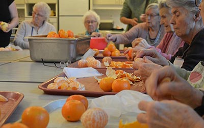 Atelier confiture pour le marché de Noël